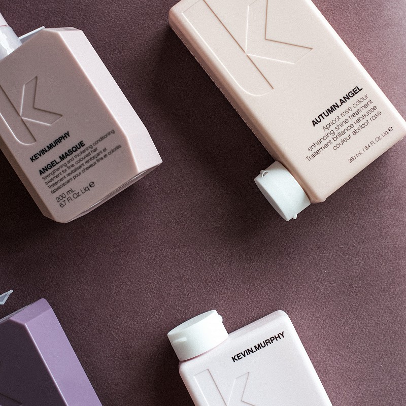 A collection of hair salon products by KEVIN.MURPHY